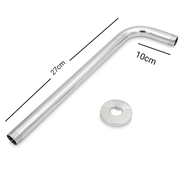 Shower arm extension / Pipa shower tanam dinding / pipa stainles sower ORIGINAL