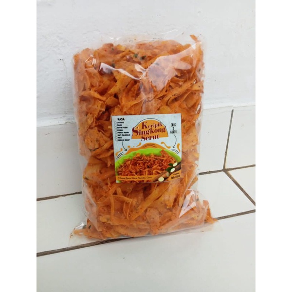 

Kripiksingkongserutpedas