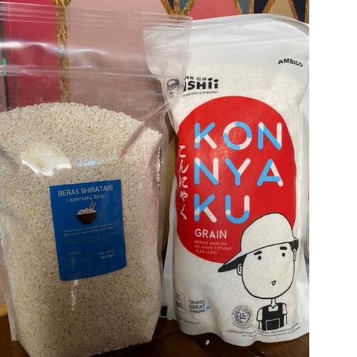 

➲ BERAS SHIRATAKI 1kg/konyaku rice 1kg ➸