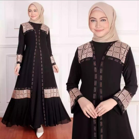 Gamis Gamis Abaya Turkey Model TERBARU 2021(X0G9) Gamis Abaya Turkey Gamis Turkey PREMIUM Gamis Terb