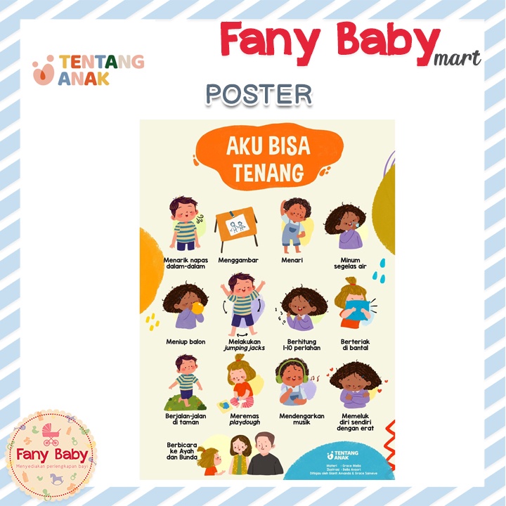 TENTANG ANAK - POSTER | AKU BISA TENANG