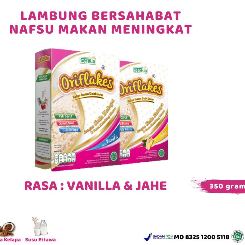 

➵ Oriflakes sereal umbi garut asam lambung susu oriflakes gastro maag gerd 350 gram bubur oriflakes umbi garut ✴