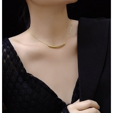 Kalung Titanium Wanita Korea / Kalung Titanium Gold Wanita / Kalung Wanita Titanium Import