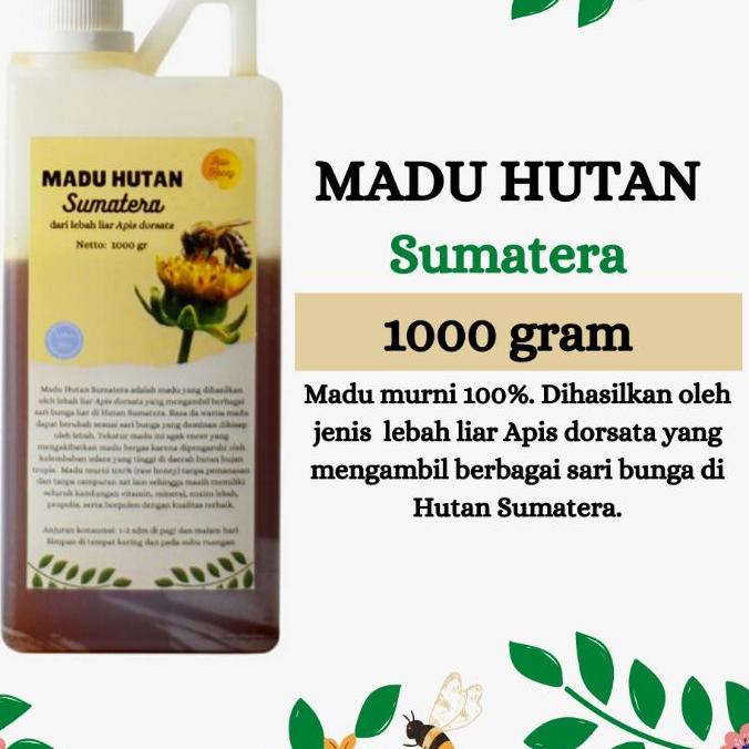 

✿ Hutan Asli Murni Raw Honey 1000 Gram ♨