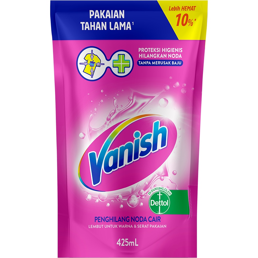 VANISH CAIR POUCH PINK 425ML