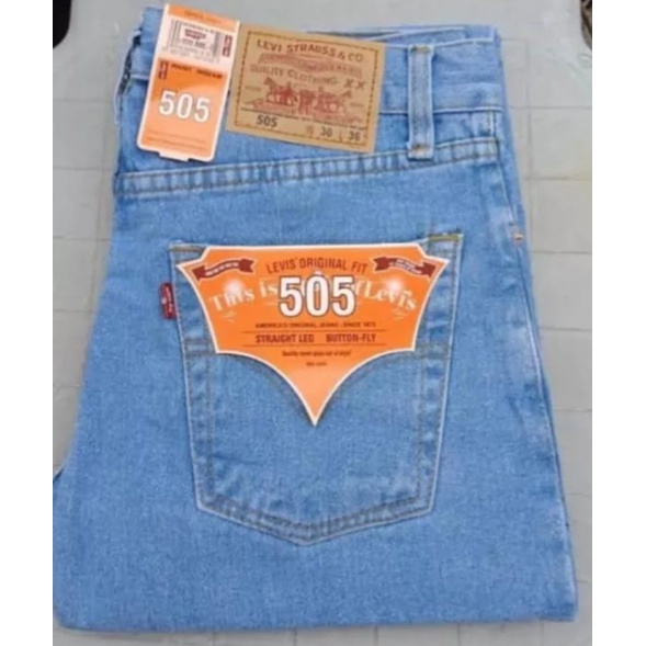 Celana jeans standart / jeans reguler pria - basic Celana panjang- Jeans cowok cowo