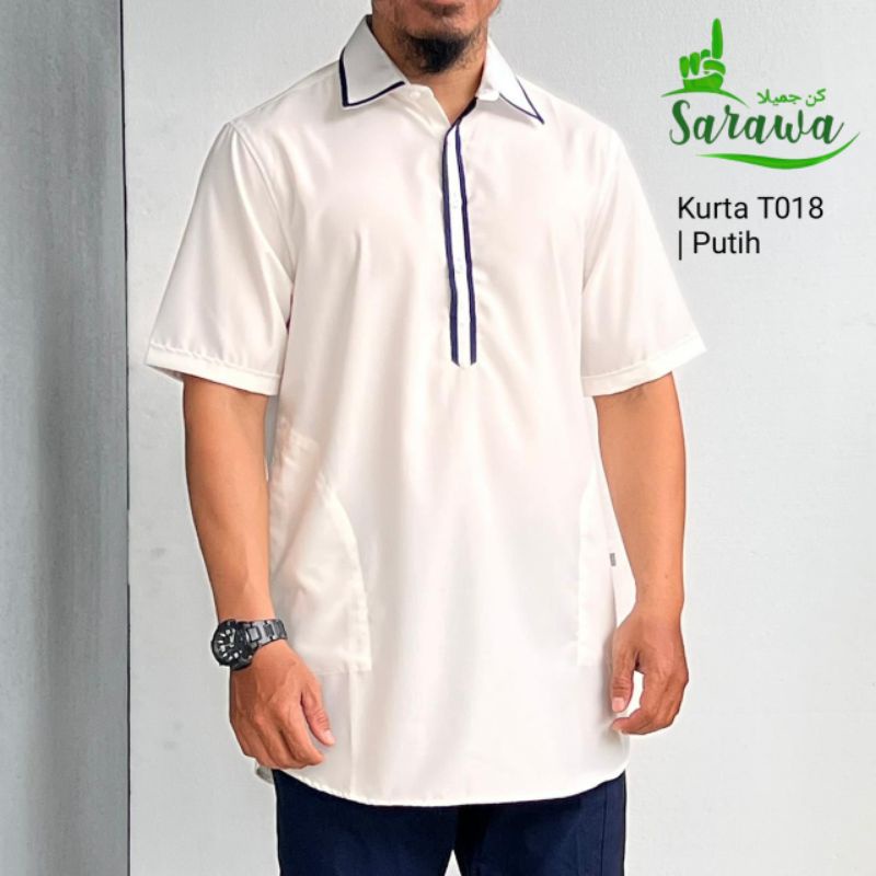 Kurta T018 Original Sarawa ( Ghamis / Koko / Qurta )