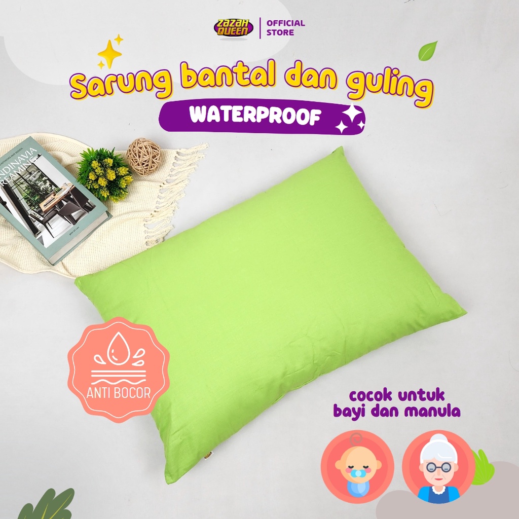 [WATERPROOF] Sarung Bantal Guling Anti Air