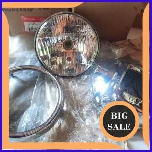 perkakas LAMPU DEPAN TIGER 2000 TIGER LAMA BONUS BRAKET KUPINGAN LAMPU DEPAN ORIGINAL AHM 140ZZ3