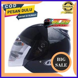 limited stock Helm INK Centro ori / INK CENTRO JET Black Metalic Hitam 140ZZ3