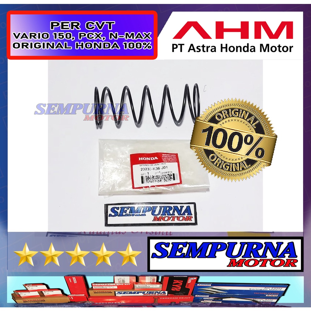 23233-K36-J01 Per CVT Vario 150 PCX Vario125 N Max 100% Original Honda Asli Ori HGP