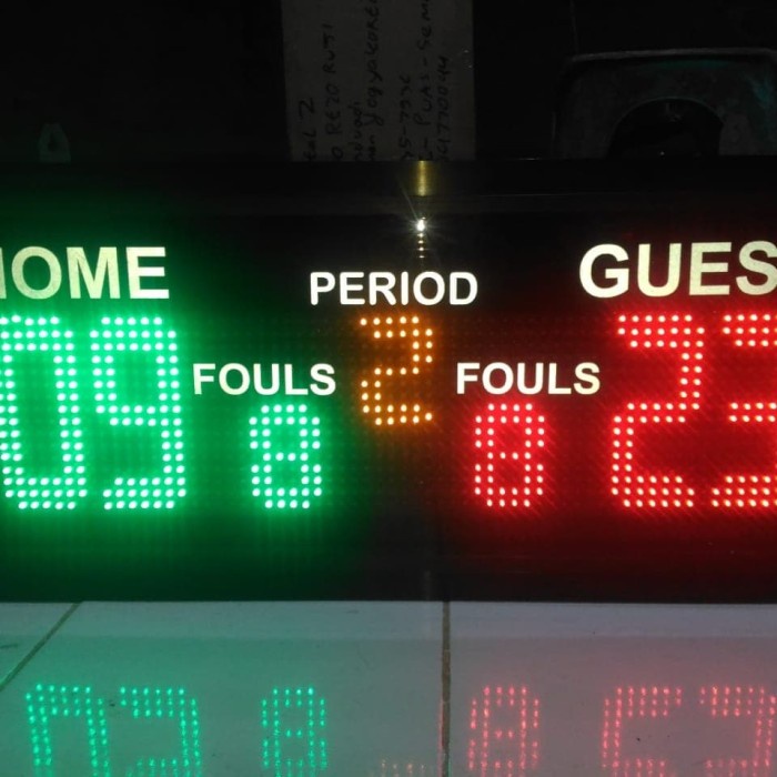 Terlaris  Promo Papan Skor Futsal - Jual Papan Score Futsal Digital Murah