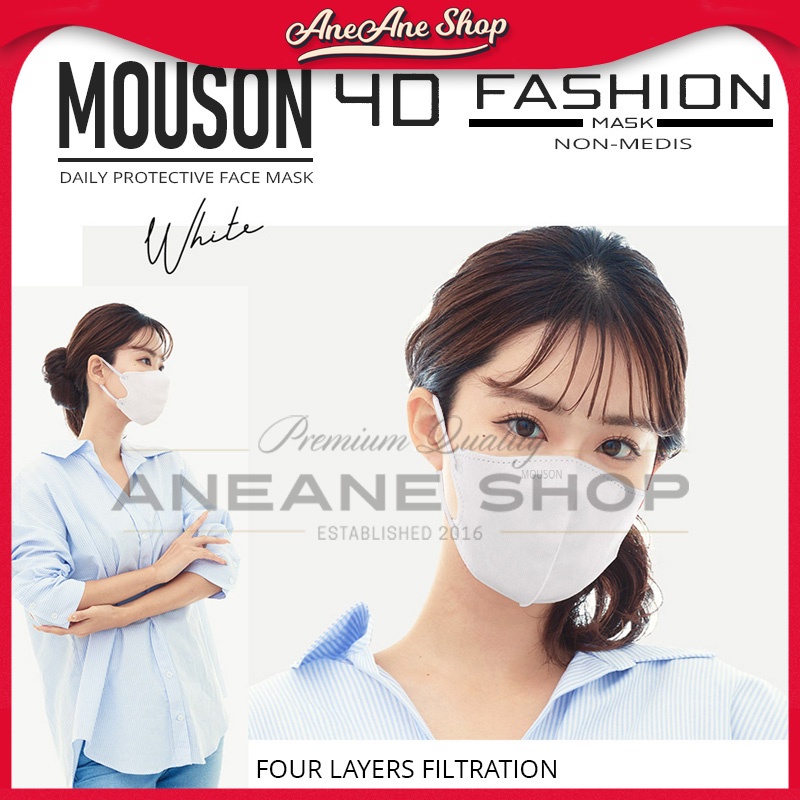 Masker Mouson Duckbill 4D Fashion Masker Non Medis Sekali Pakai 4 Ply