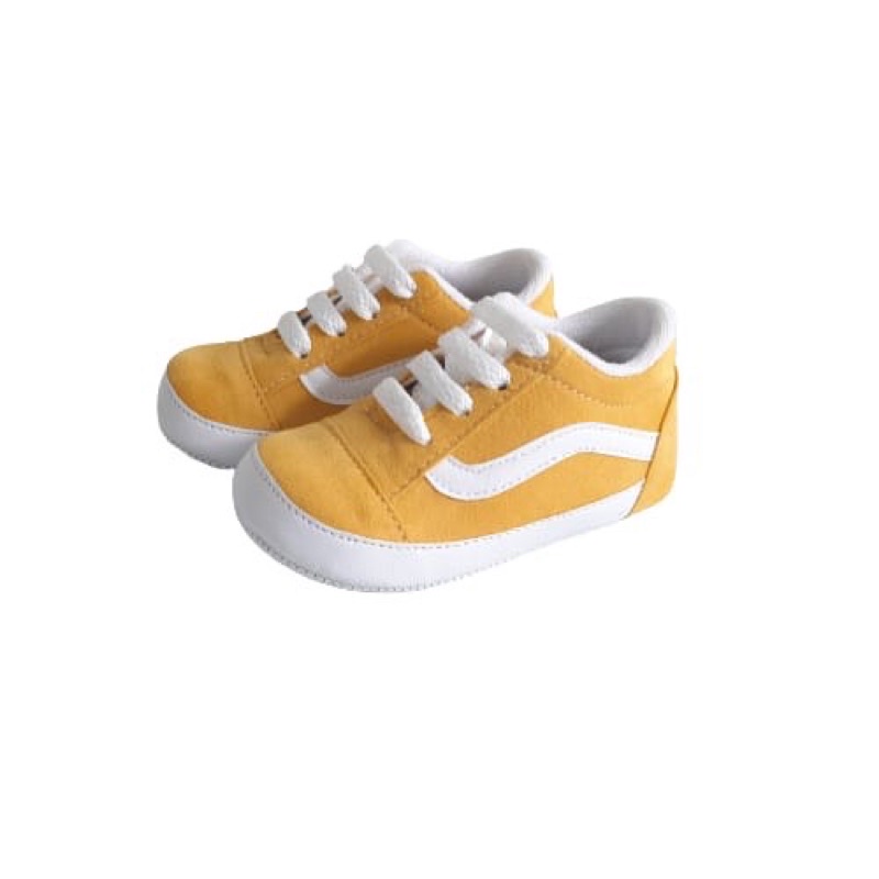 SEPATU PREWALKER BABY MOTIF GARIS / SEPATU BAYI UNISEX / SEPATU LAKI PEREMPUAN NC