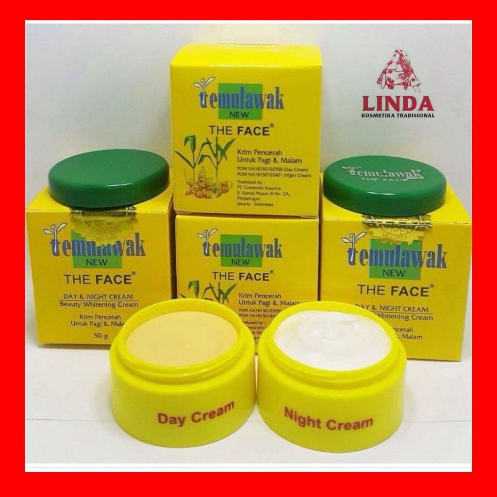 THE FACE TEMULAWAK CREAM DAY &amp; NIGHT 50gr