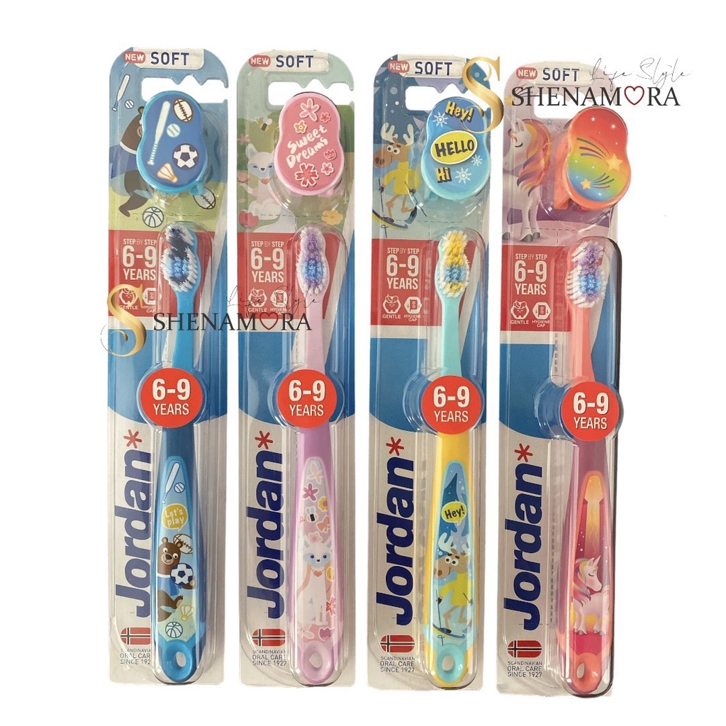 Jordan Oral Care Kids Soft | Sikat Gigi (6-9 Years) Satuan