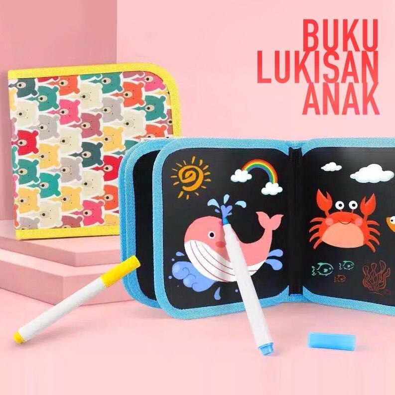 [ASS] Buku Gambar Portable 6 Halaman Buku Tulis