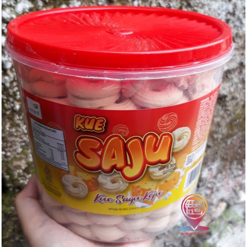 

Kue Sagu Keju 480gr Toples