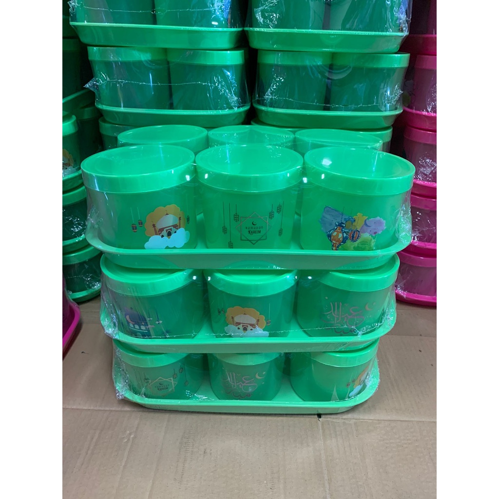 Toples Nampan Lebaran Murah Plastik 1 kg Camilan Kue Kering – Food Grade Topan Ramadhan