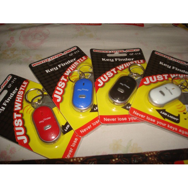 FYGALERY Key Finder Gantungan Kunci Siul unik Key Finder On Off