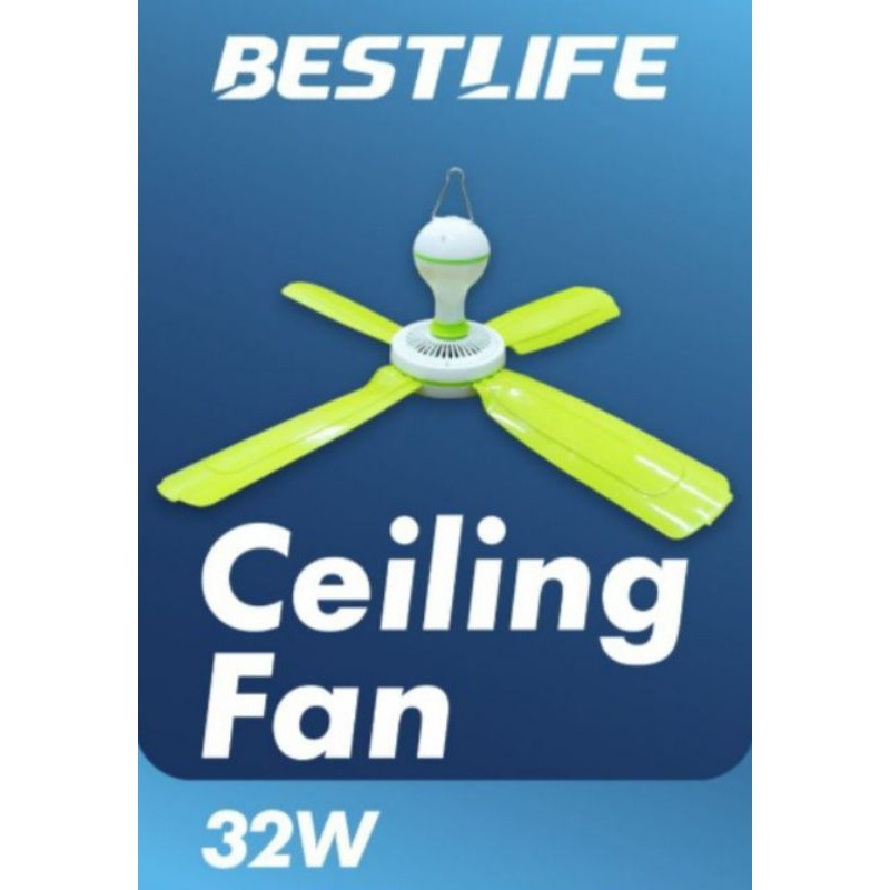 KIPAS ANGIN GANTUNG 32 WATT BESTLIFE CEILING FAN KIPAS GANTUNG 32 WATT 4 BALING