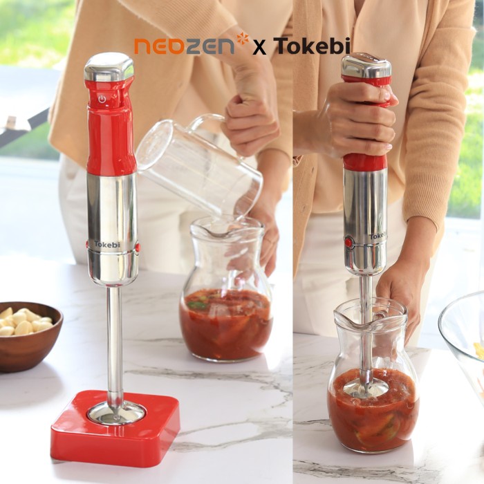 TOKEBI CORDLESS HAND BLENDER / Blender Tangan Tokebi Tanpa Kabel ORIGINAL