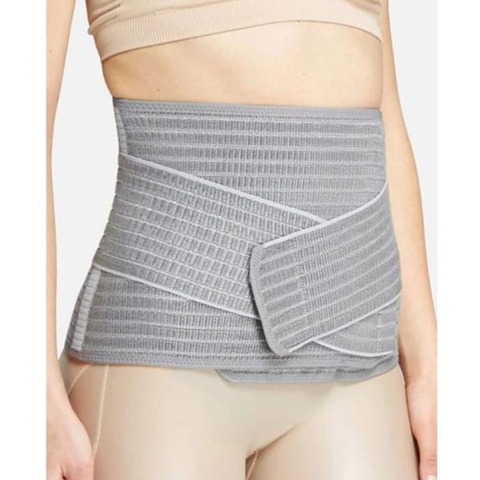 Mamaway Nano Bamboo Postnatal - Korset Ibu Hamil (Abu-abu)