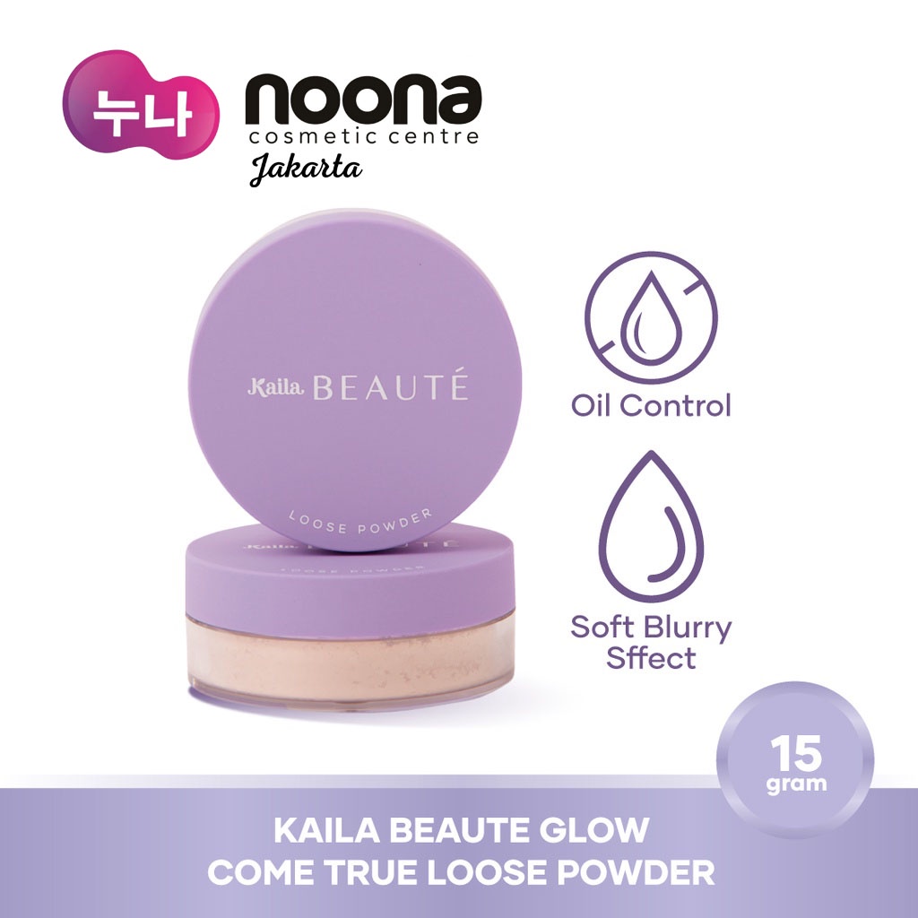 KAILA BEAUTE GLOW COME TRUE LOOSE POWDER 15GR -NJ