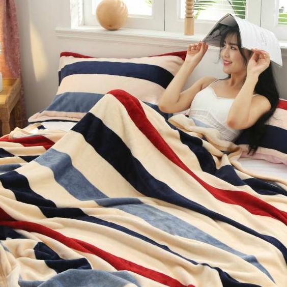 ➶ Selimut Bulu Halus Tebal Ukuran  Import Termurah ✾