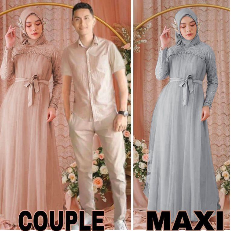 RECOMENDED XVC - MAXI MIKAYLA / COUPLE MIKAYLA / Maxi Wanita / Gamis Wanita / Maxi Nuraini