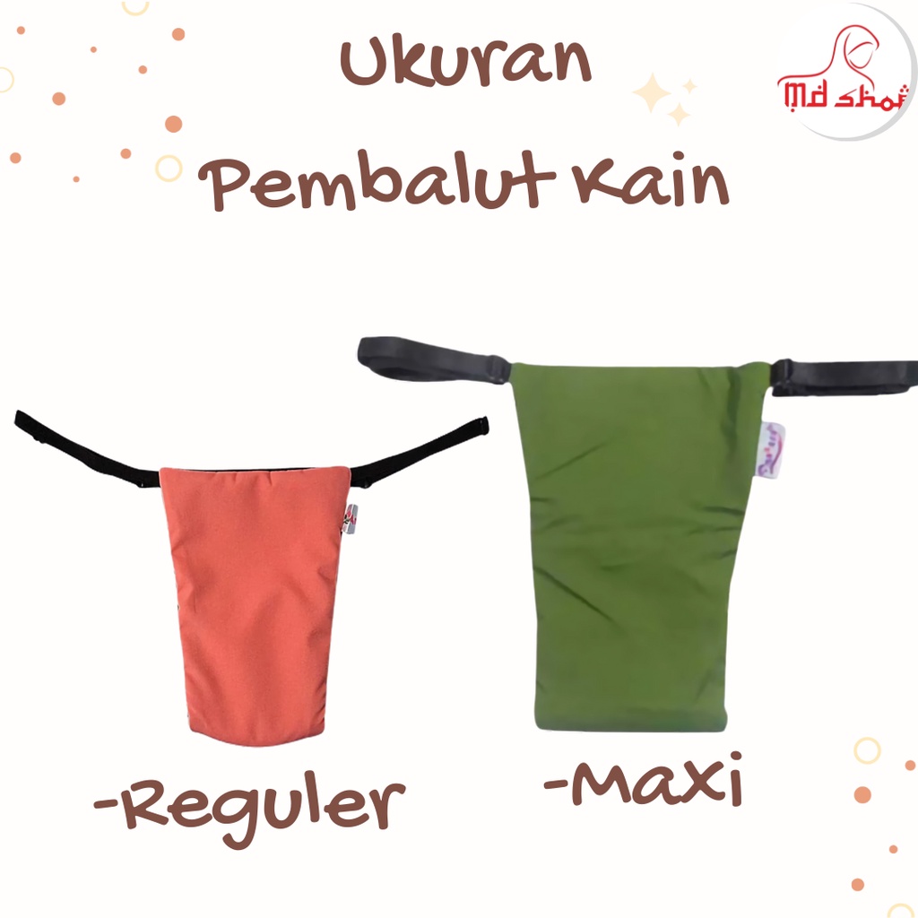 Anannda Menspad Pembalut Kain Wanita Size Reguler