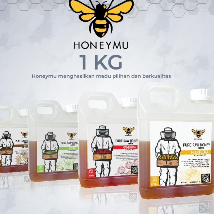 

➻ Murni Asli Honeymu Pure Raw Nektar Bunga 1Kg ✯