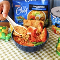 [HALAL] Mamee Chef Noodle Lontong Mie Instan Mame Malaysia Laksa / Tomyum