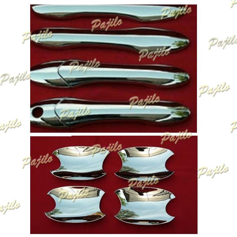 8pcs Aksesoris Honda Freed Cover Outer Handle Mangkok Handel Hendel Handel Pelindung Pegangan Pintu