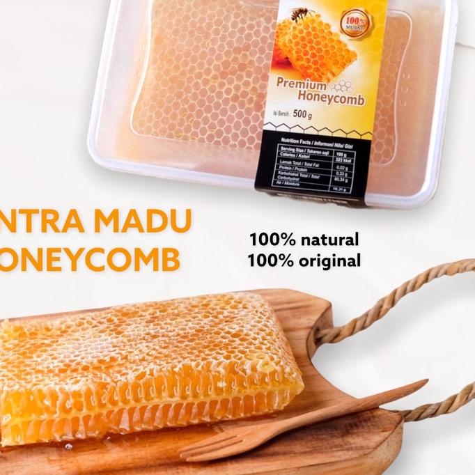 

➬ Sentra Sarang Murni Asli DIJAMIN 100% 250gr & 500gr / Honeycomb Mellifera ☇