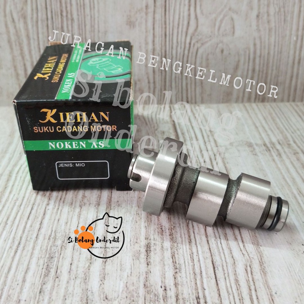 NOKEN AS MIO MURAH BERKUALITAS CAMSHAFT MIO/MIO SPORTY/MIO SOUL KARBU/NOUVO/XEON