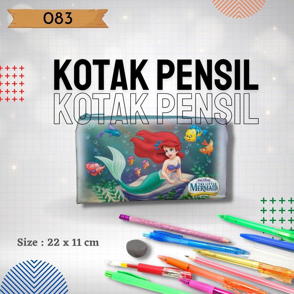 

Tempat Pencil, Pena untuk anak TK,SD,SMP,SMA,dan Mahasiswa Gambar Little Mermaid 083