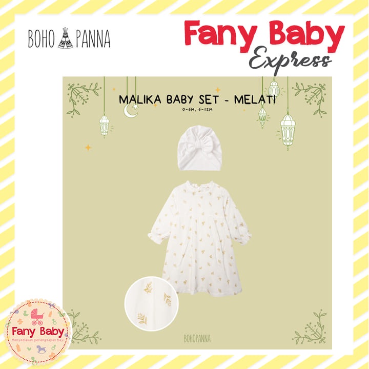 BOHOPANNA - RAYA COLLECTION - MALIKA BABY SET