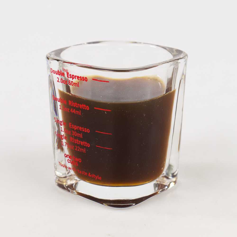 (BISA COD) FTIHSHP  Gelas Kopi Espresso Shot Glass Coffee Mug Cup 60ml - MD20