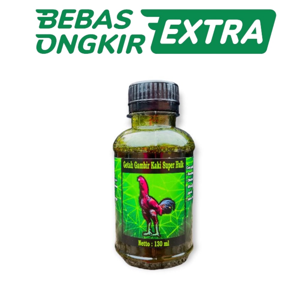 Getah Gambir Hijau Super kaki Hulk - GUNUNG KELUD HIJAU