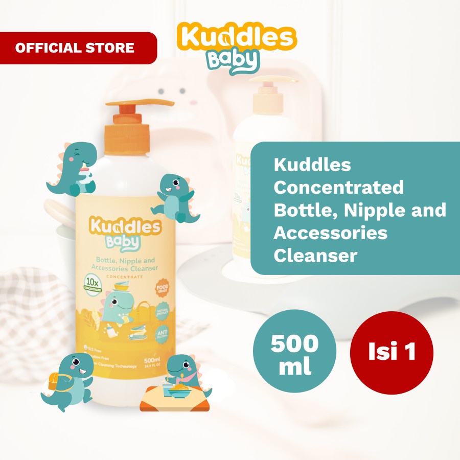 KUDDLES LIQUID CLEANSER BOTTLE 500ML