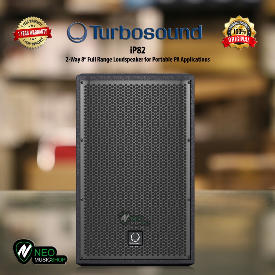 Turbosound iP82 2-Way 8” passive 600-Watt Full Range Loudspeaker