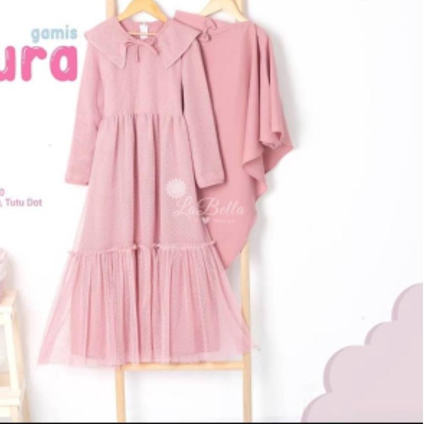 ❋ Gamis anak Haura Syar'i Gamis anak model terbaru Gamis anak kekinian Gamis anak tile Dress anak pe