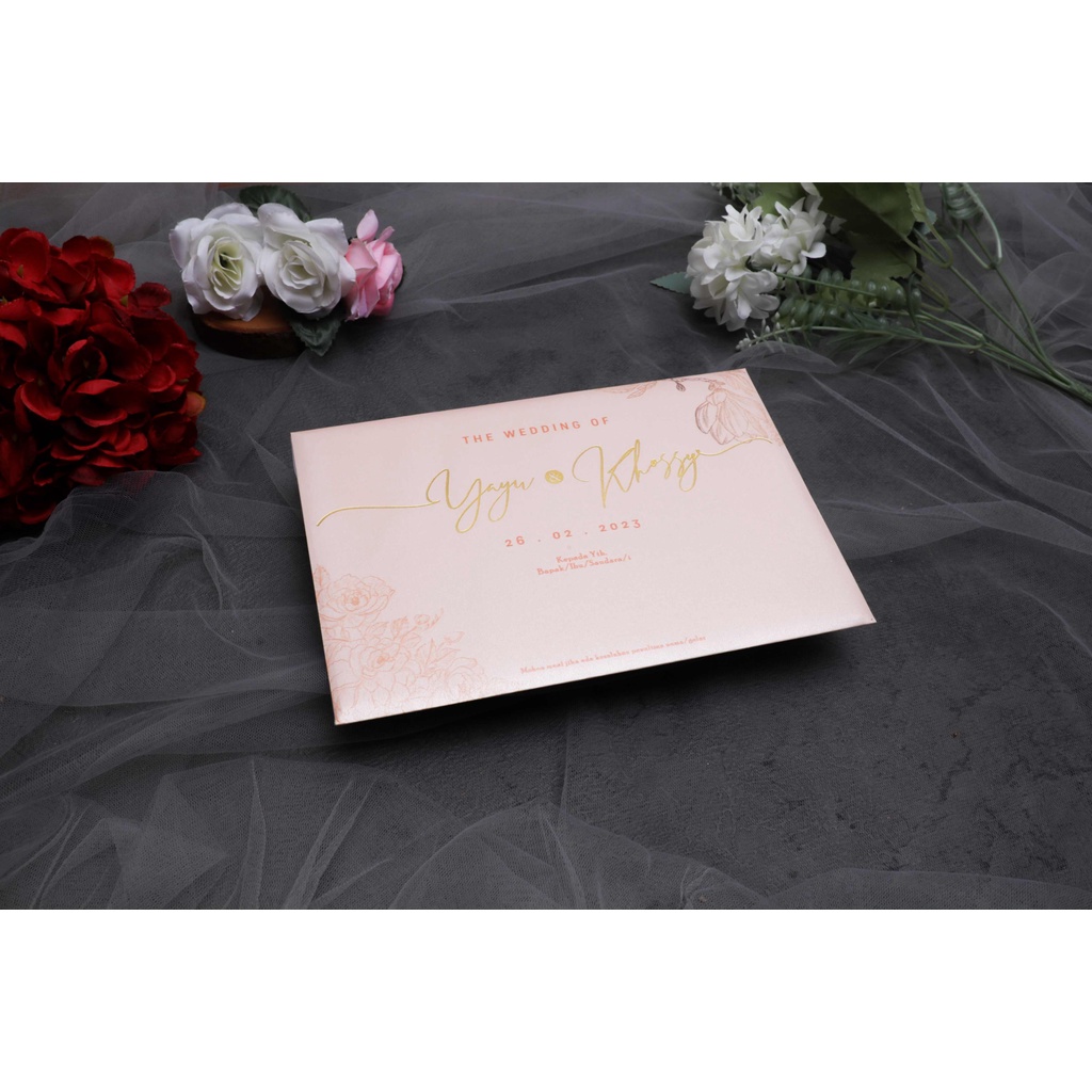 Undangan Single Hard Cover Mewah
