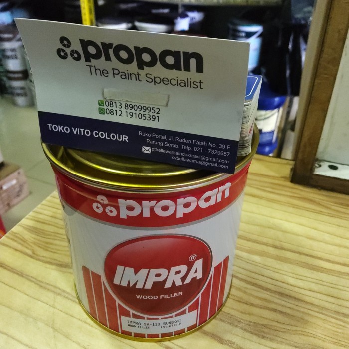 Terlaris Plamir Dempul Kayu Impra Wood Filler Sungkai