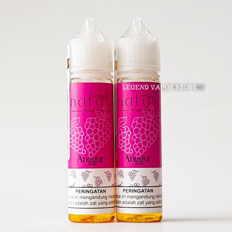 FREEBASE - LIQUID NAFAS Anggur 60ML 3MG AUTHENTIC By EJM X TICKETS BREW