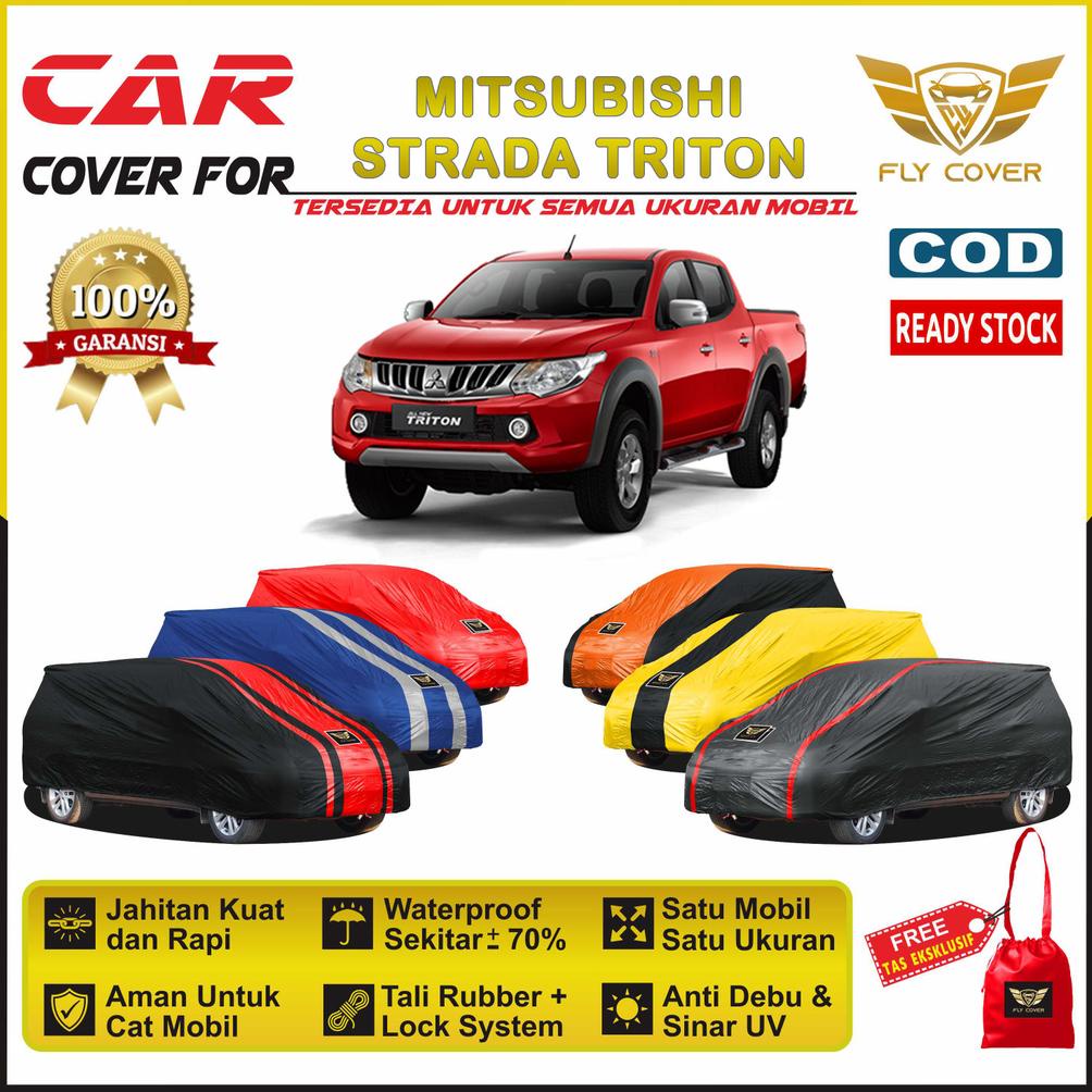 Cover Mobil STRADA TRITON / Sarung Mobil  Mitsubishi STRADA TRITON Mantel Mantol Penutup Tutup Kerud
