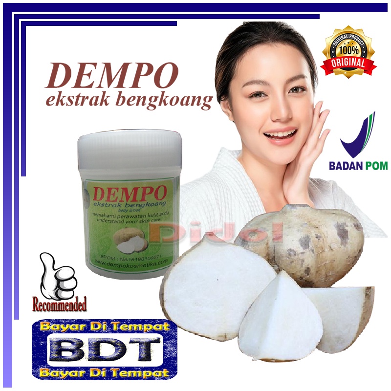 Dempo Ekstrak Bengkoang Body Lotion Cream Untuk Wajah Dan Tubuh Cream Pencerah Kulit Cream Pelembab 