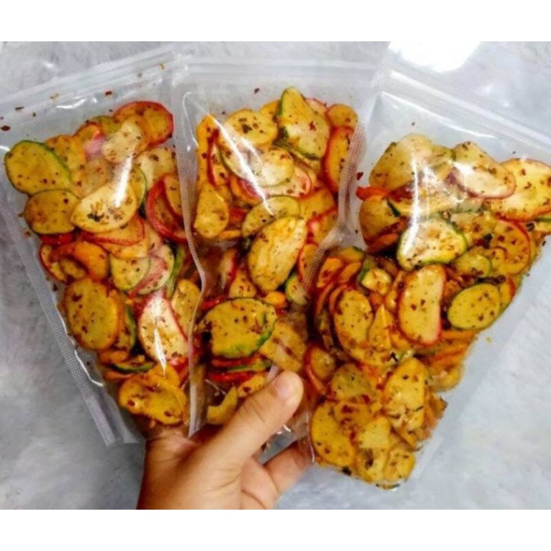 

Krupuk seblak kering