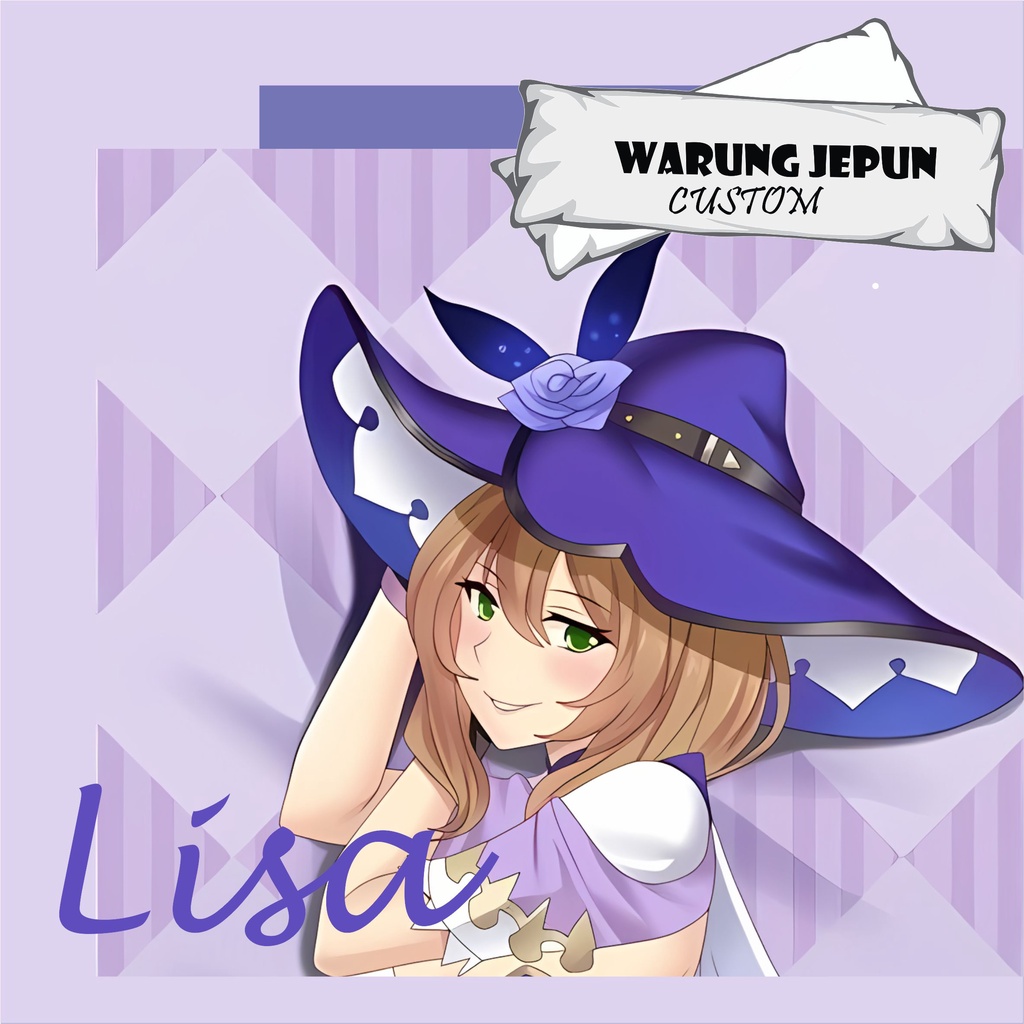 Dakimakura Lisa Genshin Impact